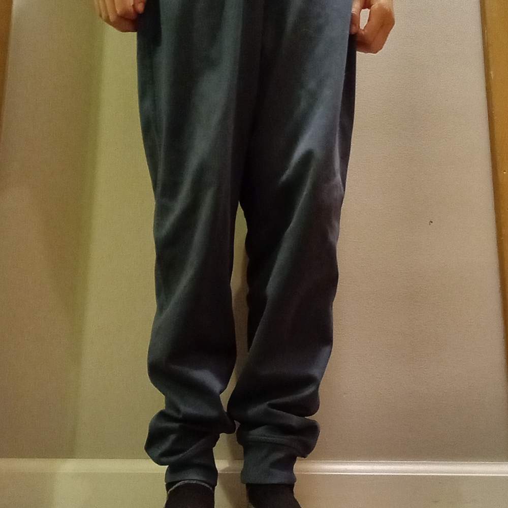 Under Armour dark blue sweatpants.